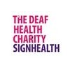 the deaf health charity Signhealth logo
