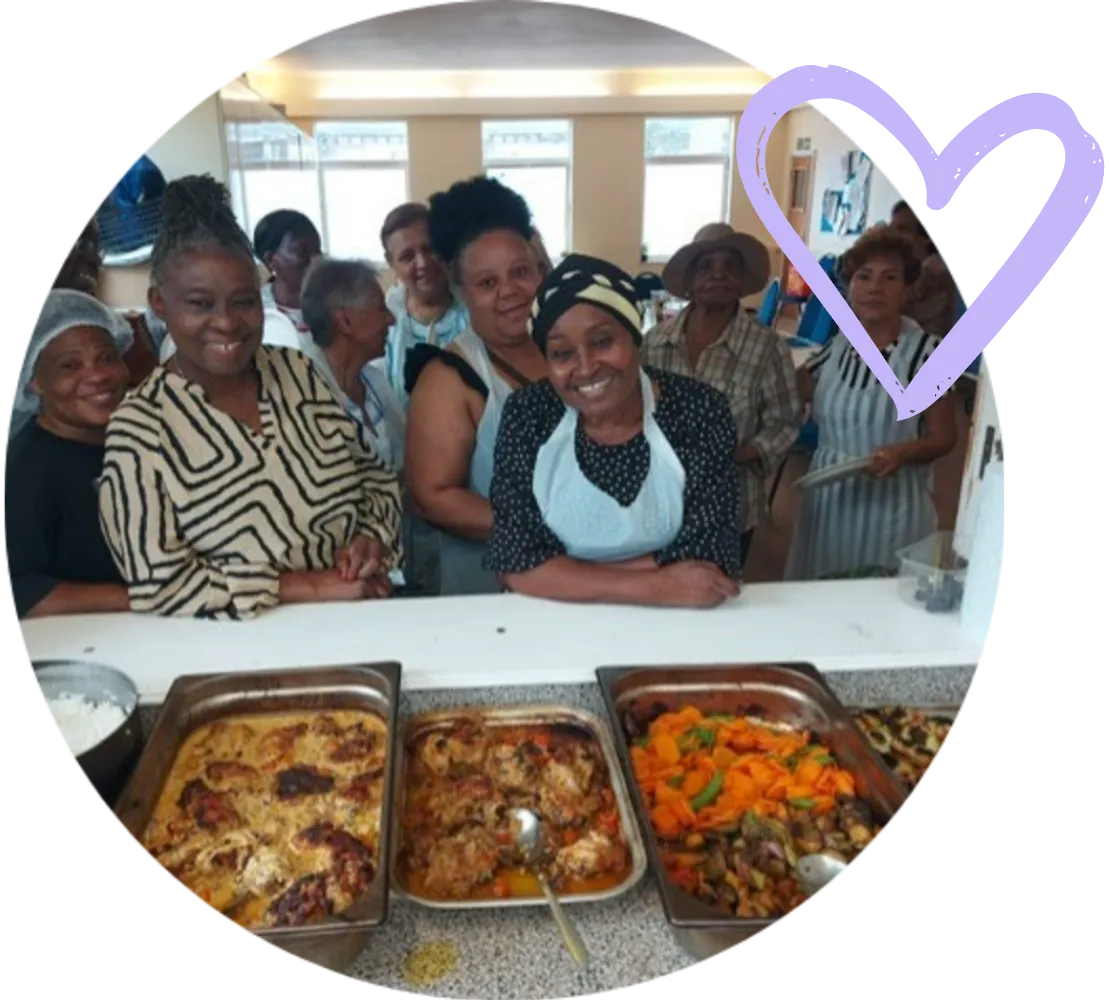 OK Foundation cooking class